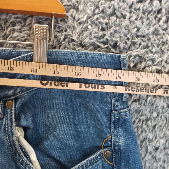 Tommy Bahama Jeans Men 38/32 Blue Straight Leg High Rise Mid Wash Denim - Picture 4 of 10